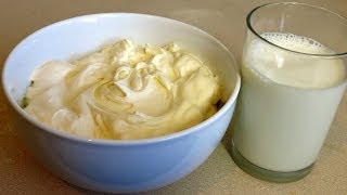 TURN MILK INTO WHIPPED CREAM  HOMEMADE [upl. by Mimi875]