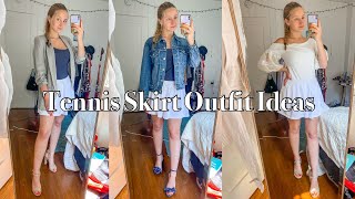 7 Ways to Style a Tennis Skirt [upl. by Icak436]