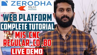 Zerodha Kite Tutorial for beginners 2020How to place Buy and Sell Orders Share Market Malayalam [upl. by Bellina513]