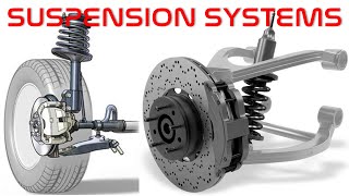 SUSPENSION Explained  Double wishbone  Macpherson Strut  Why suspensions are needed [upl. by Hallett]