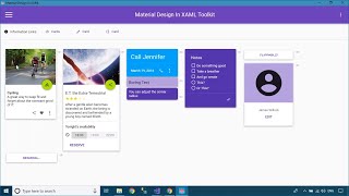 WPF Tutorial  Material Design Getting Started CNET  FoxLearn [upl. by Settle646]