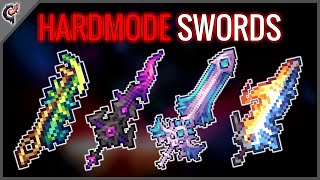 All Hardmode Swords  Terraria Calamity Mod [upl. by Lachance349]