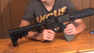 APS M4 CQB Electric BlowBack Airsoft AEG Review [upl. by Sola]