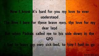 Wolfe Tones  Grace Lyrics [upl. by Daisie]