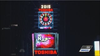 NBC 2015 New Years Eve Ball Drop New York HD 1080p [upl. by Kopp]