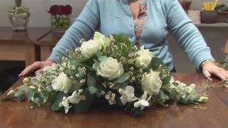 How To Do A Funeral Flower Arrangement [upl. by Mireille1]