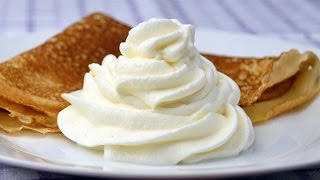 How to Make Whipped Cream  Easy Homemade Whipped Cream Recipe [upl. by Jamey]