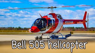 Bell 505 helicopter review and flight  Jetranger X [upl. by Reo]