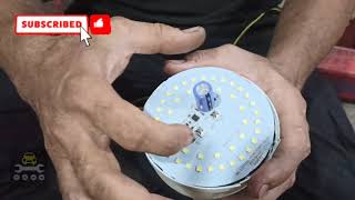 Aprenda a consertar lâmpada led  tutorial [upl. by Maxim]