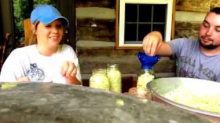 How To Make SauerKraut Appalachian style kraut [upl. by Gamal169]