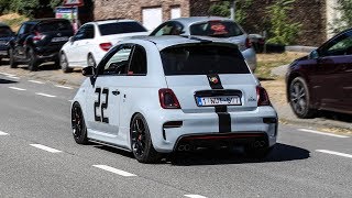 Abarth compilation  Sounds accelerations pops amp bangs [upl. by Dougherty]