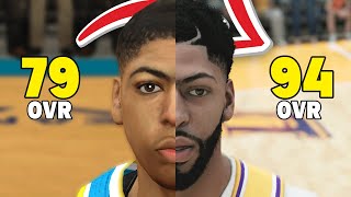 Scoring With Anthony Davis In Every NBA 2K [upl. by Radborne721]