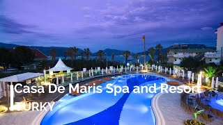 Casa De Maris Spa and Resort Hotel 5 Marmaris Turkey [upl. by Naek]