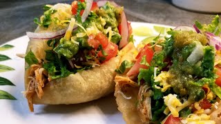 PUFFY TACOS SAN ANTONIO STYLE STEP BY STEP ❤ [upl. by Allianora]