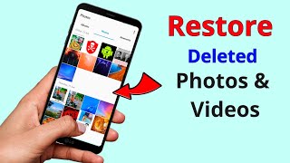 How to Restore deleted Photos amp Videos in android [upl. by Ailema107]