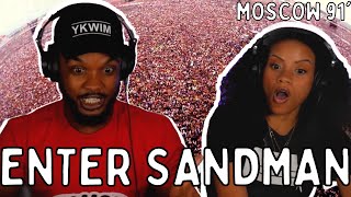 HOW IS THIS EVEN POSSIBLE 🎵 Metallica Enter Sandman Live Moscow 1991 Reaction [upl. by Cletus441]