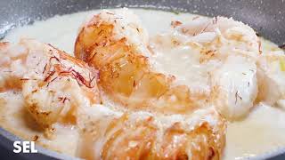 Recette facile de queue de langoustes safranées [upl. by La Verne775]