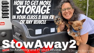 StowAway2 Cargo Box Install and Review [upl. by Nnyre]