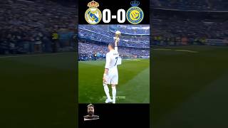 Real Madrid vs Al nassr  friendly match 2024 imaginary youtube ronaldo football shorts ⚽️⚽️⚽️ [upl. by Nador]