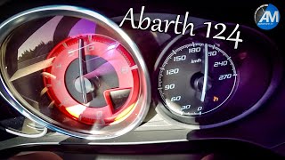 Abarth 124 Spider  0220 kmh acceleration🏁 [upl. by Marthe]