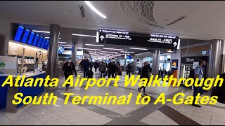 Atlanta Airport  Delta checkin and walkthrough flight from Atlanta to Denver [upl. by Bowen142]