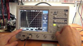 Review  demonstration of the LeCroy WaveJet 324A Oscilloscope [upl. by Nottap]