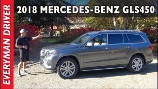 Heres the 2018 MercedesBenz GLS 450 3Row Luxury SUV Review on Everyman Driver [upl. by Larena]