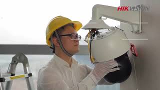 How to Install a Hikvision 8 inch PTZ Camera [upl. by Llertrac]