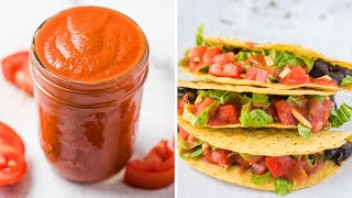 The BEST Taco Sauce Recipe  Homemade with simple ingredients [upl. by Salbu]