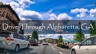 Alpharetta Georgia  Driving Tour  4K [upl. by Eiramassenav]