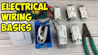 Home Electrical Wiring Basics  Tutorial 2022 [upl. by Lewendal170]