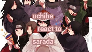 ✨uchiha react to sarada✨ part 1 [upl. by Astri793]