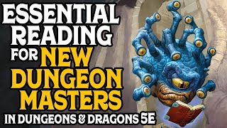 Essential Reading for New DMs in Dungeons and Dragons 5e [upl. by Narak778]