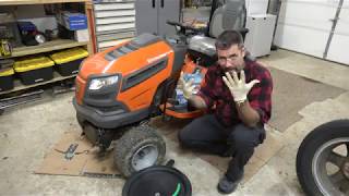 Husqvarna TS354D Oil Change How To Change The Oil On Any Of The Kohler 7000 Series Of Engines [upl. by Aseek]