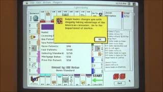 Apple Macintosh LC III 1993 Start Up and Demonstration [upl. by Lesley]