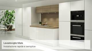 Come installare la lavastoviglie Miele [upl. by Bo]