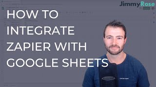 How to integrate Zapier with Google Sheets [upl. by Johnny]