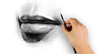 How to Draw Lips  Step by Step [upl. by Wivinia]