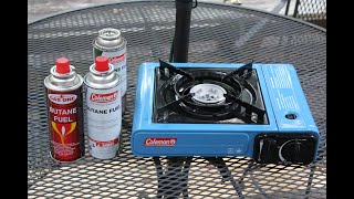 Coleman 1Burner Butane Camp Stove Review Followup [upl. by Sherry]