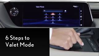 HowTo Use Valet Mode  Lexus [upl. by Templer]