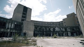 Almost Busted Exploring a Huge Abandoned Hospital [upl. by Devin]