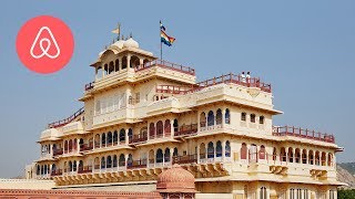 The City Palace Jaipur  Only On  Airbnb [upl. by Boaten670]