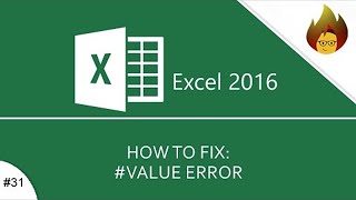 How to Fix VALUE Error  Excel [upl. by Skutchan]