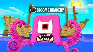 Playing Minecraft As The KRAKEN Minecraft Mods [upl. by Kassab]