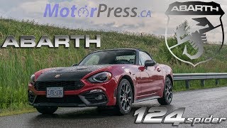 2019 FIAT Abarth 124 Spider  Review [upl. by Nnire]