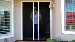 Stowaway Retractable Screen Doors by Classic Improvement Products [upl. by Shah]