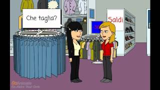 Acquisti in un negozio di abbigliamento [upl. by Yentihw420]