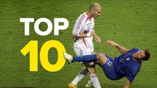 10 Most Shocking Moments In Football History [upl. by Voletta772]