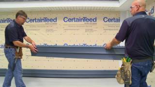 CertainTeed Horizontal Siding Installation [upl. by Nosreve]