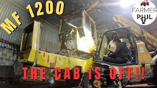 MF 1200 RESTORATION  THE CAB IS OFF [upl. by Bromleigh]